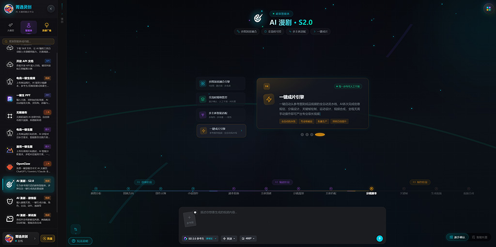 AI 漫剧创作主题展示